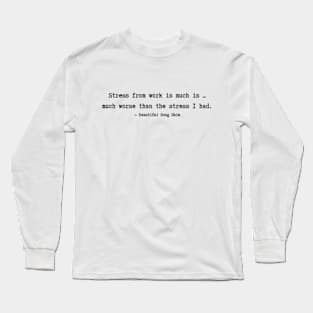 Beautiful Gong Shim Quotes Long Sleeve T-Shirt